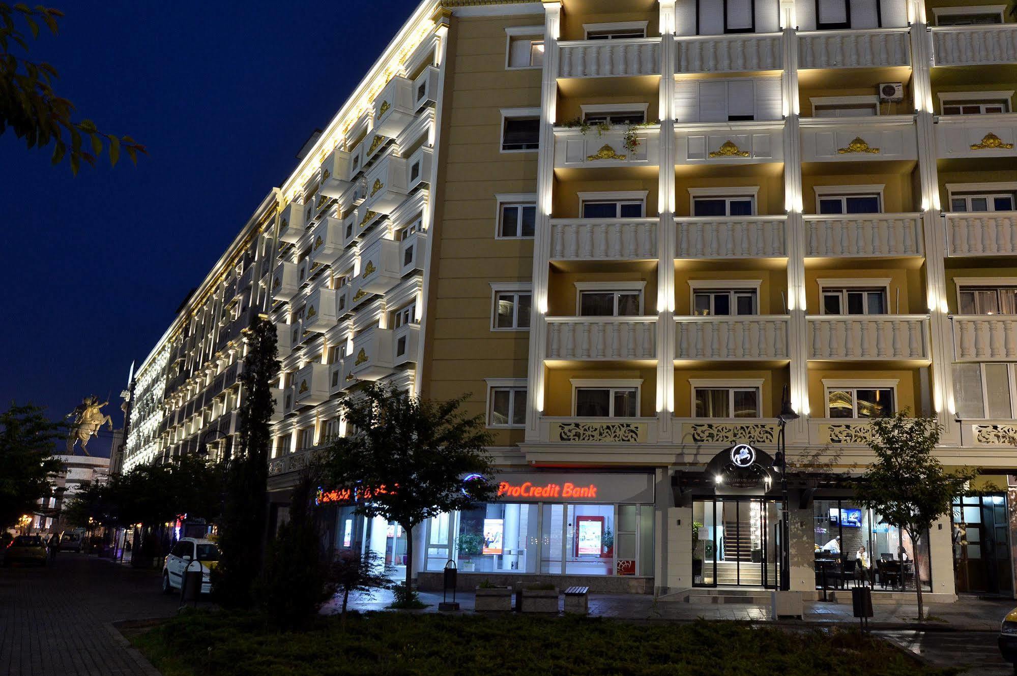 Alexandar Square Boutique Hotel Skopje Luaran gambar